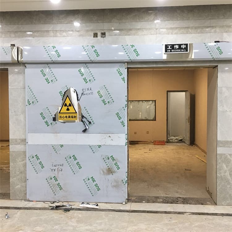 天津双扇电动防护铅门